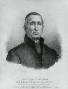 Portrait de Giuseppe Zamboni (1776-1846), prêtre catholique et physicien italien - John Ward Dunsmore