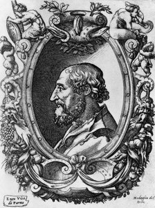 Portrait de Ludovico Ariosto (1474-1533), poète et dramaturge italien - John Ward Dunsmore