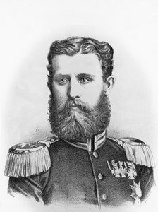 Portrait du prince Léopold de Hohenzollern-Sigmaringen (1835-1905), candidat prussien au trône d