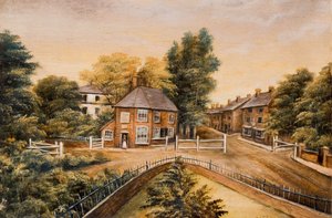 Le vieux péage, Villa Road, Handsworth, 1829-1850 - W. Green