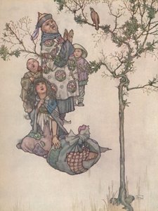 Alors commença le rossignol à chanter, vers 1930 - William Heath Robinson