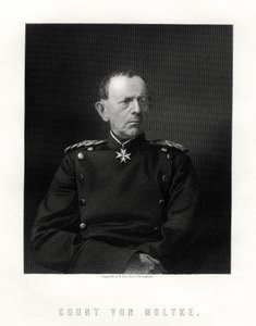 Comte von Moltke, 1800-1891, célèbre maréchal allemand, 19ème siècle