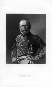 Giuseppe Garibaldi, patriote et soldat italien du Risorgimento, 1893