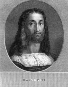 Marcantonio Raimondi, graveur italien, 1836 - W. Holl