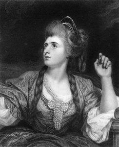 Sarah Siddons, actrice tragique anglaise, 1836