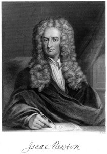 Sir Isaac Newton, mathématicien, astronome et physicien anglais, XIXe siècle