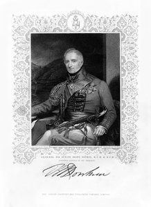 Sir Rufane Shaw Donkin, soldat britannique, 19e siècle