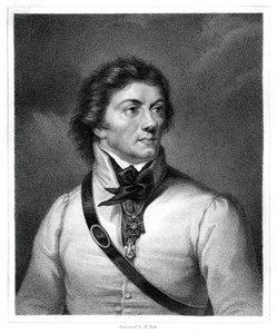 Tadeusz Kosciuszko, héros national polonais et lituanien, général et leader, 1833 - W. Holl