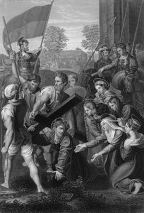 La Chute sur le chemin du Calvaire, vers 1820