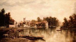 Vue de Twickenham, une paire