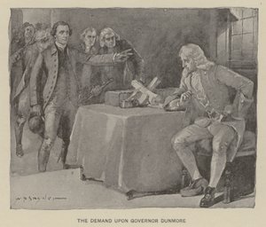 La demande au gouverneur Dunmore - W. P. Snyder