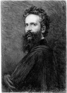 Hans Makart, artiste autrichien, vers 1880-1882