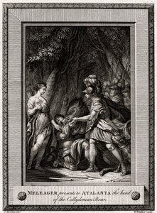 Méléagre présente à Atalante la tête du sanglier de Calydon, 1774