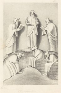 La Transfiguration - W. Walton after John Flaxman
