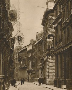 Les vieux signes sont revenus à Lombard Street, vers 1935
