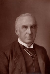 Charles Russell, premier Baron Russell de Killowen (1832-1900) avocat anglais. Lord Chief Justice d