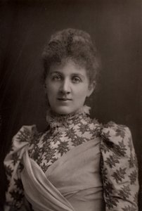 Liza Lehmann (Elizabetta Nina Mary Frederika Lehmann - 1862-1918) soprano et compositrice anglaise - W. and D. (after) Downey