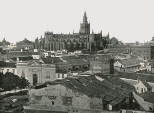 La cathédrale, Séville, Espagne, 1895 - W and S Ltd