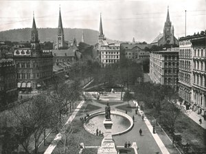 Place Victoria, Montréal, Canada, 1895