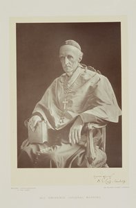 Portrait du cardinal Henry Edward Manning (1808-92)