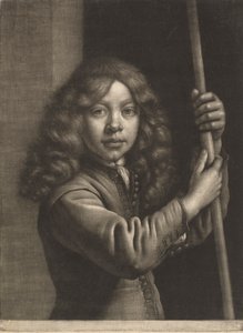 Garçon avec un mât de drapeau - Wallerant Vaillant