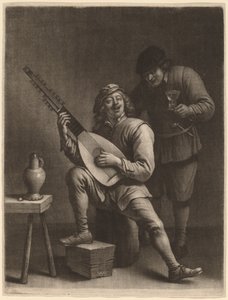 Le Joueur de luth et le buveur