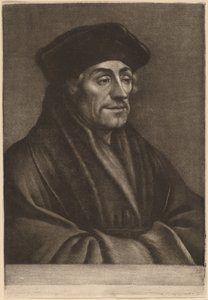 Érasme - Wallerant Vaillant after Hans Holbein the Younger