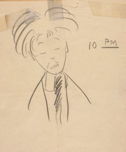 10 PM (Portrait of La Salle Spier) - Walt Kuhn