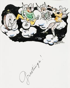 Carte de vœux de Noël - Walt Kuhn
