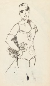 Femme acrobate