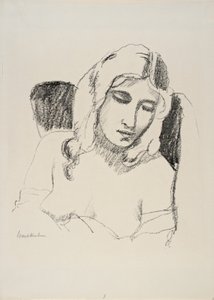 Fille endormie - Walt Kuhn