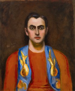 Boléro doré et bleu - Walt Kuhn