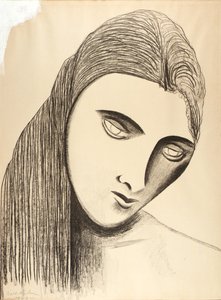 Grande tête - Walt Kuhn