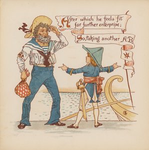 Illustration pour Pothooks and Perseverance de Walter Crane