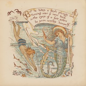 Illustration pour Pothooks and Perseverance de Walter Crane - Walter (after) Crane
