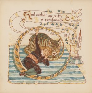 Illustration pour Pothooks and Perseverance par Walter Crane - Walter (after) Crane