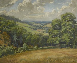 Paysage du Devon, près de Widdecombe Moor, c.1949
