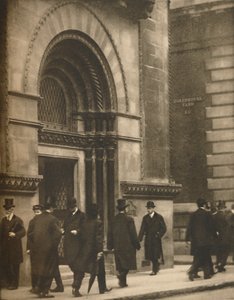 Un Aperçu de Lothbury à Midi un Jour de Semaine, vers 1935