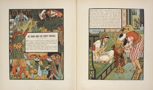 Ali Baba et les Quarante Voleurs - Walter Crane