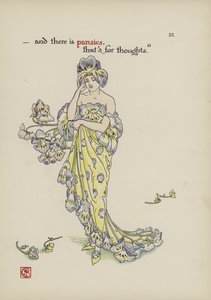 Fleurs du jardin de Shakespeare - Walter Crane