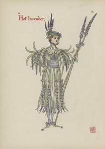 Fleurs du jardin de Shakespeare - Walter Crane
