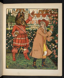 Illustration pour La Belle et la Bête - Walter Crane