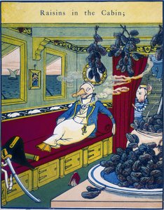 Raisins dans la cabine, scène dans une cabine d