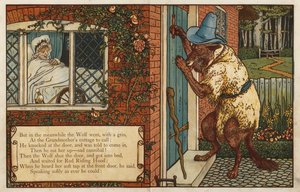 Le Petit Chaperon Rouge - Walter Crane