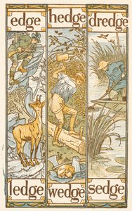 Mots rimant se terminant par la lettre E. Le Golden primer.