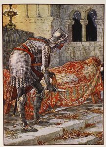 Sir Lancelot dans la Chapelle Périlleuse, de 
