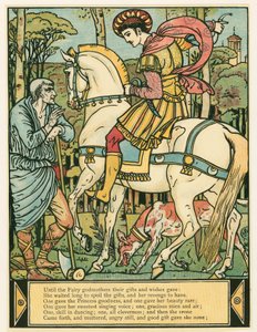 Le prince demande des directions, du livre d