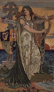 Irlande unie, calendrier pour 1897, réalisé pour Royal Ulster Works, Belfast - Walter Crane