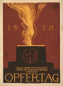 1918 Opfertag Jour de sacrifice, 1918 - Walter Ditz