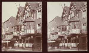 Old George Inn, 17 High Street, Salisbury, Wiltshire, 1913 - Walter Edward Zehetmayr